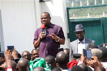 Rivers re-run: Wike leads victory march as INEC declares PDP winner of Rivers East, West Senatorial districts