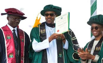 Buhari bags KASU’s Doctorate degree of letters