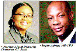 GTBANK Plc Continues to lead in earnings performance