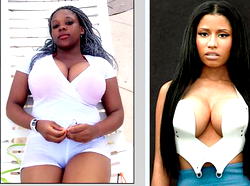 Ejine Okoroafor shames Nicki Minaj’s cleavage