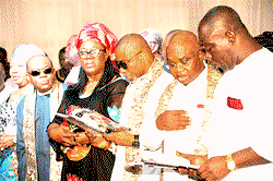 Ekweremadu, Okorocha, Fayose, others attend Gov Ikpeazu mum’s funeral