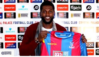 Adebayor rejects Togo call-up to focus on Palace