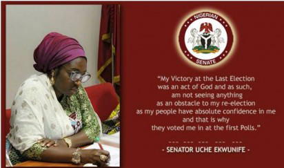Anambra Central Senatorial Re-Run: PDP’s Ekwunife defects to APC