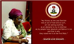 Anambra Central Senatorial Re-Run: PDP’s Ekwunife defects to APC