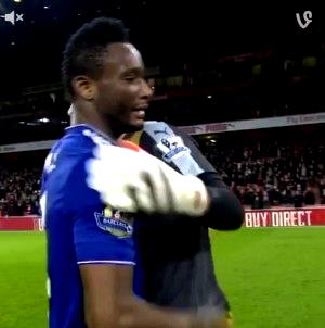 Video: Mikel, Terry celebrate victory with Cech