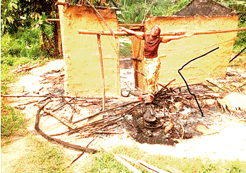 Over 14 killed, 100 injured, 520 houses razed as armed youths invade Akwa Ibom village