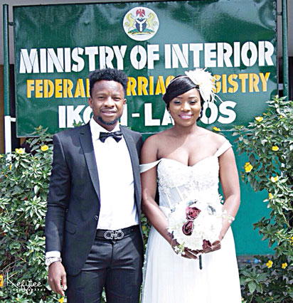 Onazi hooks Sandra in Lagos