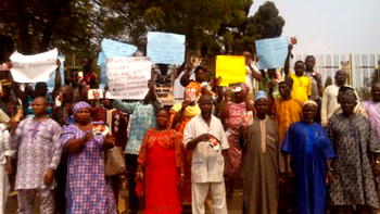 Tension in Lagos market as traders protest invasion by NURTW