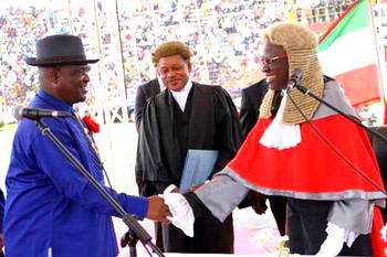 Social media users react as Supreme Court upholds Wike’s election