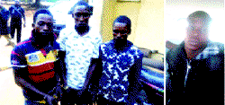 We didn’t find a dime when we broke a bank’s vault  – Robbery Suspects