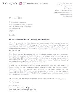 Davido’s Babymama, Sophia Momodu writes lab demanding original copy of drug test published by Davido