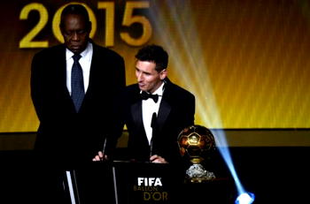 Messi wins 5th Ballon d’Or