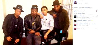 ‘Michael Jackson’s son’ to feature Sekem master, Mc Galaxy