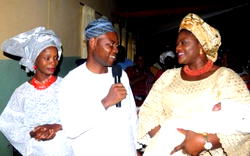 Mimiko’s wife receives baby of the year, condemns child abandonment
