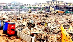 Lagos Market Demolition: Between traders and Oshodi transformation