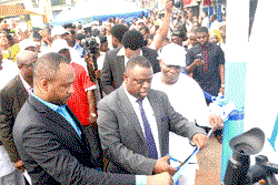 Tecno lights up Ikeja in  new CSR project