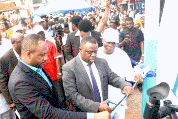 Tecno lights up Ikeja in  new CSR project