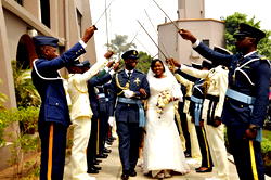 In photos: Odigie-Oyegun’s daughter marries Air Force officer