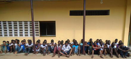 Police arrest 46 Awawa cult members in Lagos