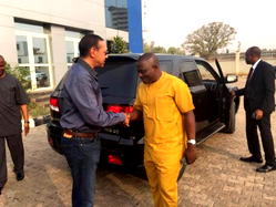 Ben Bruce fulfills promise, buys Made-in-Nigeria ‘Innoson’ car