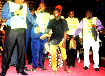 Crippled Mallam, others healed at Lord Chosen crusade