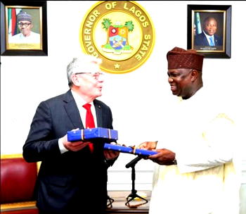 Ambode receives German President