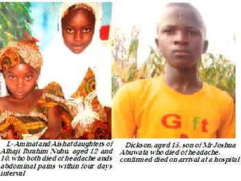 Mysterious headache, stomach pain kill 16 in Abuja community