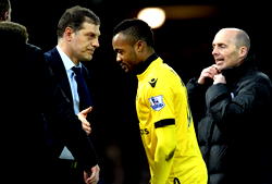 Aston Villa’s Ayew sorry for West Ham red card