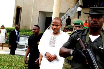 No plan to abduct Kanu from court, MASSOB tells DSS