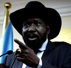 S.Sudan president, Salva Kiir  names rival as deputy