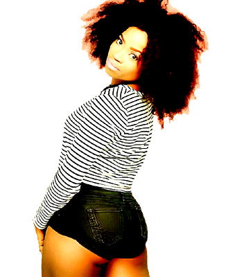 First thing guys notice about me is my big bum  —Soblinkx