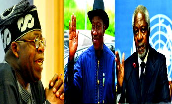 Ex- President Jonathan, Kofi Annan, Tinubu for ALM awards