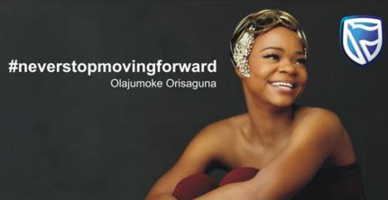 Photo: Bread-seller turned model becomes face of PayPorte, Stanbic IBTC