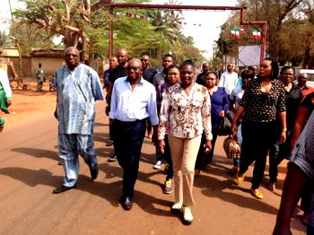 Jubilation in Idoma land as David Mark addresses press