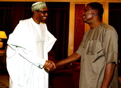 Photo: Pastor Adeboye meets Buhari in Aso Rock