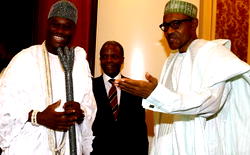 Ooni of Ife in Aso Rock, says youth empowerment, my priority