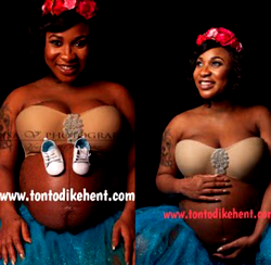 Tonto Dikeh welcomes baby boy