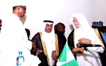 Photos: Buhari hosts International Islamic Conference in Abuja