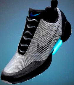 Nike unveils shoe that ties itself