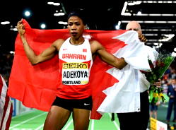 Nigerian-born star Oluwakemi Adekokya wins women’s 400m
