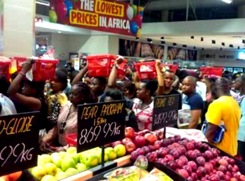 In photos: Residents throng newly commissioned Shoprite in Imo