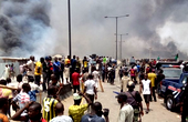 Photos: Scenes at Mile 12 market riot  in Lagos