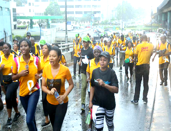 Nordica, Diamond Bank walk in Lagos for endometriosis awareness
