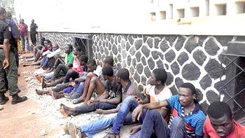 35 kidnap,armed robbery,secret cult suspects arrested in Enugu
