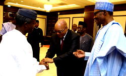 When Zuma came visiting