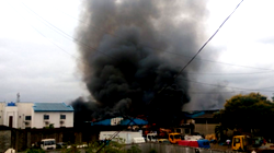 Fire guts FreshYo company in Lagos