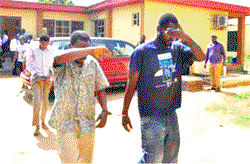 Two arraigned for cloning Ambode’s phone number