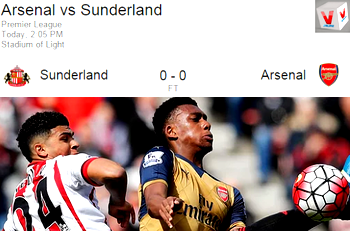 Sunderland hold Arsenal to a goalless draw