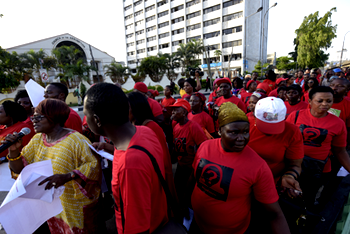 Photos of Bring Back Our Girls movement’s rally in Lagos