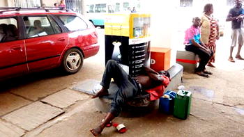 Photos: Nigerians groan as fuel scarcity bites harder